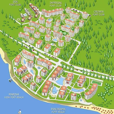 Apartamento Crown Fort Club Studio Sveti Vlas